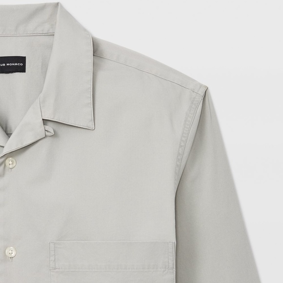 Long Sleeve Spring Workshirt - New With Tags - NEVER WORN - Grey - Picture 3 of 4